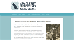 Desktop Screenshot of mccleerywolves.com